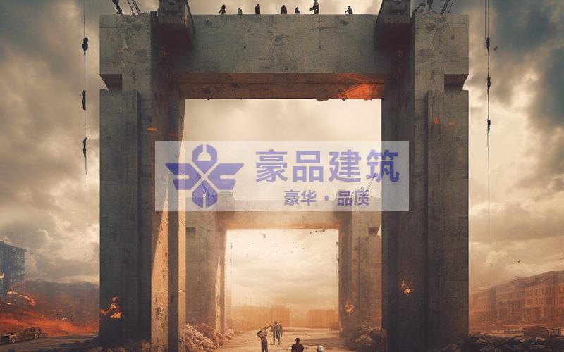 工地門(mén)頭地基